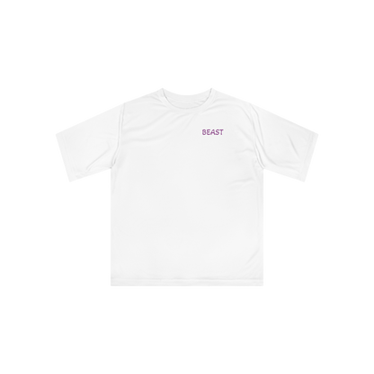 White BEAST on a HORSE Performance T-shirt